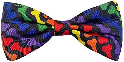 Huxley & Kent kravata za kućne ljubimce | Jedinstvo | Pride Velcro pričvršćivanje kravate kravate | Zabavni luk za pse i mačke | Slatka,