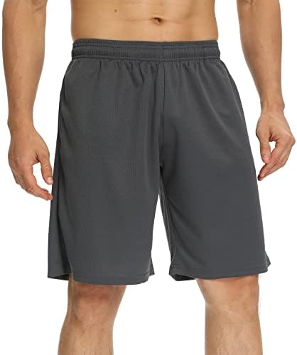 Komprexx muns workout fitness kratke hlače 9 , 3 pakovanje brzo suhi košarkaški trening kratki sa džepom