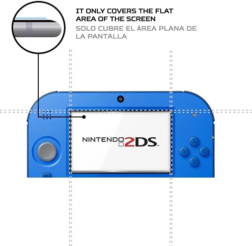 Zaštitnik ekrana Antishock Anti-Shatter Anti-Scratch kompatibilan sa Nintendo 2DS
