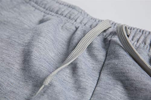 Andongnywell muške jednobojne udobne kratke hlače za vježbanje s džepovima za Bodybuilding pamučne kratke hlače