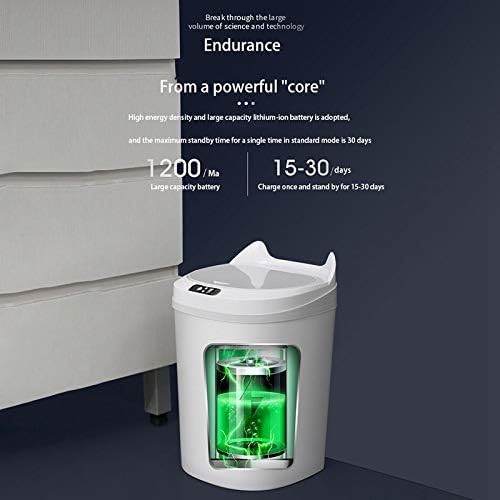 Uxzdx cujux indukcijsko smeće može automatski bez dodir bez dušica za ekološki senzor za smeće bin Kuhinjski kupac kući