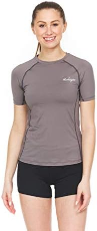 Thermajane Womens Kompresionirajte majicu kratkih rukava za atletsku vježbu i trčanje hladnim suhom vrhovima