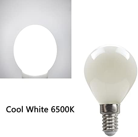 YDJoo E14 LED Sijalice 3w Globusne sijalice 30 W ekvivalentno hladno bijelo 6500K E14 baza G50 / G16. 5 LED staklene okrugle Vanity