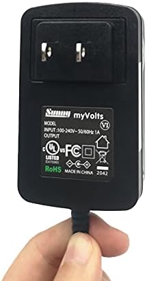 MyVolts 9V adapter za napajanje kompatibilan sa / zamjenom za Philips PET825 / 04 DVD player - US Plug