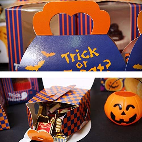 15pcs Ghost Candy Case Prijenosni Halloween Candy kutije za keks kutije za papir, poklon kutija Sweet Case Party Dobavljači Dekor