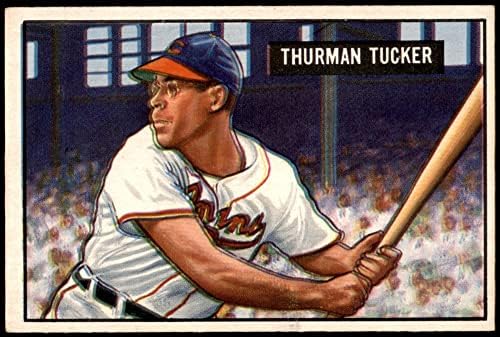 1951 Bowman 222 Thurman Tucker Cleveland Indijanci Ex / MT Indijanci