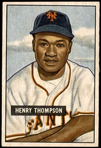 1951 Bowman 89 Hank Thompson New York Giants Ex / Mt divovi