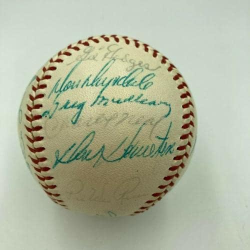 1959. Los Angeles Dodgers World Series Champs Team potpisao je bejzbol Koufax JSA COA - autogramirani bejzbol