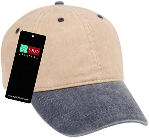 E-zastava za bejzbol kapu za bejzbol pigment obojen pamučni kapa Podesivi šešir