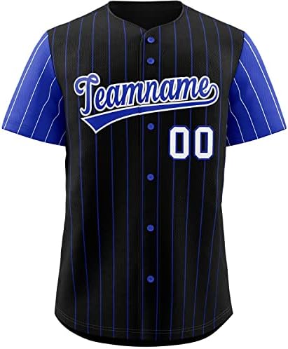Baseball dres po mjeri za muškarce Žene Djeca, Dugme Down Kompleti Personalizirani Ime tima Broj logotipa