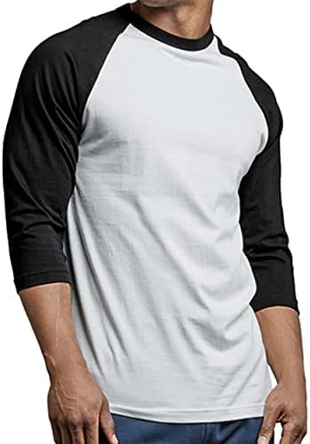 Muška bajbol košulja 3/4 rukava - pamučne majice u casual dresu Tee Raglan