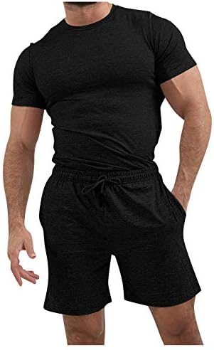 Xiloccer Muška znojna odijela 2021 Treari odijelo Ljeto odijelo TrackSuit Muške ljeto 2 komadne majice na plaži Kratke hlače Gaće
