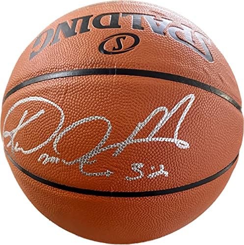 Karl Malone potpisao je autogramiranu košarku JSA autentificiranim - autogramirane košarke