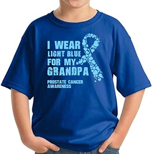 Pekates Prostate Shirt za svijest o raku Rak majica za djecu Podrška pokloni