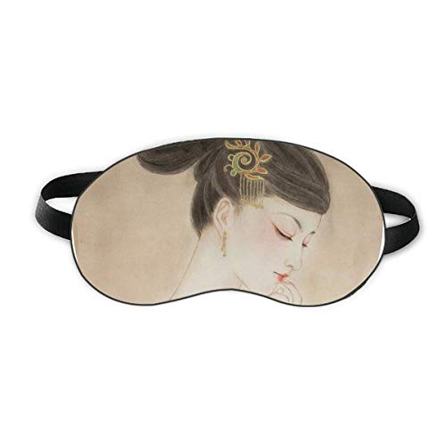 Kineska tradicionalna ljepota za kosu slikarstvo za spavanje Shield oka meka noć za sjedište