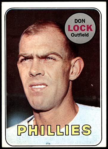 1969 TOPPS 229 Don Lock Philadelphia Phillies VG / Ex Phillies
