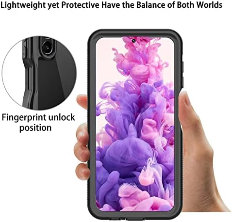 Clograly Samsung Galaxy A13 5G Vodootporna futrola sa ugrađenim zaštitnikom zaslona, ​​360 ° čvrstim tijelom Zaštitna futrola Ispirana