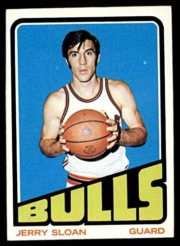 1972 TOPPS 11 Jerry Sloan Chicago Bulls VG / Ex Bulls University of Evansville