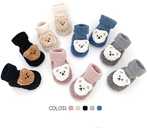 Zimske cipele za bebe pod zadebljan u jesen i zimu Dječiji Crtić nanošenje bebi čarapa cipele male papuče